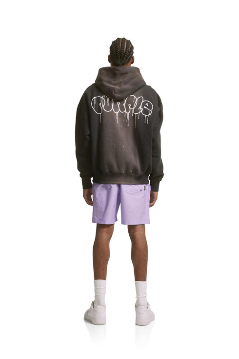 PURPLE BARND P401 Hwt Fleece P/o Hoodie Mens Apparel